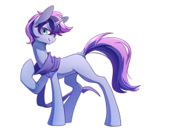 Size: 2200x1650 | Tagged: artist needed, source needed, safe, derpibooru import, oc, oc only, oc:crystal eve, pony, unicorn, blank flank, clothes, scarf, simple background, solo, transparent background