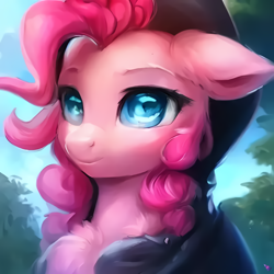 Size: 1082x1082 | Tagged: safe, derpibooru import, generator:purplesmart.ai, generator:stable diffusion, machine learning generated, pinkie pie, earth pony, solo