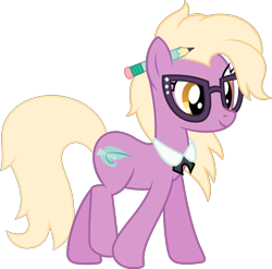 Size: 3304x3260 | Tagged: safe, artist:starryshineviolet, derpibooru import, grace manewitz, earth pony, pony, g4, made in manehattan, background pony, female, high res, mare, simple background, smiling, solo, transparent background, vector, walking