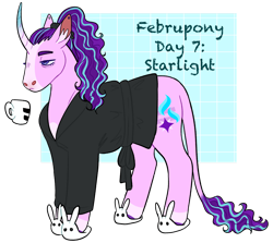 Size: 1280x1141 | Tagged: safe, artist:s0ftserve, derpibooru import, starlight glimmer, pony, bathrobe, bunny slippers, clothes, robe, simple background, slippers, solo, transparent background