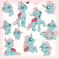 Size: 2760x2760 | Tagged: safe, artist:swasfews, derpibooru import, ocellus, changedling, changeling, insect, ladybug, book, crying, cute, diaocelles, female, high res, one eye closed, open mouth, smiling, solo