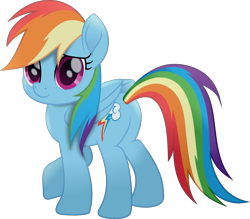 Size: 3711x3255 | Tagged: safe, artist:lincolnbrewsterfan, derpibooru import, rainbow dash, pegasus, pony, rainbow roadtrip, adorable face, butt, composite screencap, cute, cute face, cute smile, dashabetes, female, folded wings, happy, inkscape, looking at you, magenta eyes, mare, movie accurate, multicolored hair, multicolored mane, multicolored tail, november, pink eyes, plot, rainbow hair, rainbow tail, rainbutt dash, simple background, smiling, smiling at you, solo, tail, three quarter view, transparent background, vector, vector edit, wings