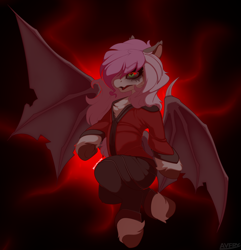 Size: 3328x3448 | Tagged: safe, artist:avery-valentine, derpibooru import, oc, oc only, oc:pandita, bat pony, pony, bat wings, clothes, cosplay, costume, simple background, solo, wings