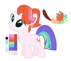 Size: 1400x1200 | Tagged: safe, artist:monochrome-sunsets, derpibooru import, oc, earth pony, pony, base used, female, filly, foal, magical lesbian spawn, offspring, parent:coconut cream, parent:toola roola, simple background, solo, transparent background