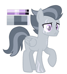 Size: 900x1000 | Tagged: safe, artist:monochrome-sunsets, derpibooru import, oc, pegasus, pony, base used, male, offspring, parent:rumble, parent:silver spoon, scar, simple background, solo, stallion, transparent background