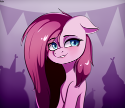 Size: 2484x2160 | Tagged: safe, artist:alexsc112, derpibooru import, pinkie pie, earth pony, pony, pinkamena diane pie, solo