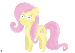 Size: 2800x2000 | Tagged: safe, artist:reinbou, derpibooru import, fluttershy, pegasus, pony, png, simple background, solo, transparent background