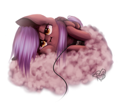 Size: 1189x998 | Tagged: safe, artist:prettyshinegp, derpibooru import, oc, oc only, pegasus, pony, bored, cloud, female, mare, on a cloud, pegasus oc, signature, simple background, solo, transparent background, wings