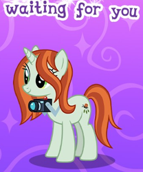 Size: 340x409 | Tagged: safe, derpibooru import, crackle cosette, queen chrysalis, pony, unicorn, camera, cropped, disguise, disguised changeling, female, gameloft, mare, meme, solo, wow! glimmer