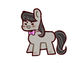 Size: 650x534 | Tagged: safe, artist:megatronsthiccthighs, derpibooru import, octavia melody, earth pony, pony, colored, flat colors, simple background, solo, white background