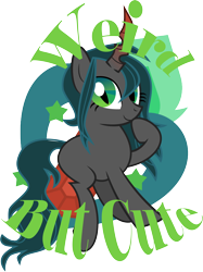 Size: 6844x9162 | Tagged: safe, artist:shootingstarsentry, derpibooru import, oc, oc only, oc:nightshade (digimonlover101), changepony, hybrid, interspecies offspring, offspring, parent:king sombra, parent:queen chrysalis, parents:chrysombra, simple background, solo, transparent background