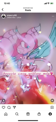 Size: 828x1792 | Tagged: safe, artist:enperry88, derpibooru import, oc, oc only, oc:cozy willow, breezie, pony, unicorn, bracelet, chest fluff, collar, curved horn, flower, gem, heart, hoof fluff, horn, jewelry, leonine tail, looking at you, prism, raised hoof, raised leg, sparkles, tail, unicorn oc, unshorn fetlocks, wings