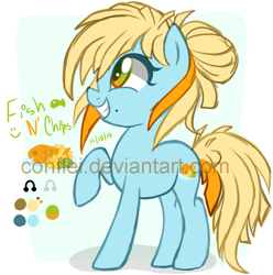Size: 913x922 | Tagged: safe, artist:conflei, derpibooru import, oc, oc only, earth pony, pony, earth pony oc, grin, raised hoof, raised leg, reference sheet, smiling, solo
