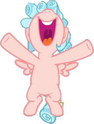 Size: 342x447 | Tagged: safe, artist:pascalmulokozi2, derpibooru import, edit, edited screencap, screencap, cozy glow, pegasus, pony, school raze, background removed, evil laugh, female, filly, flying, foal, laughing, nose in the air, not a vector, open mouth, open smile, simple background, smiling, solo, transparent background, volumetric mouth