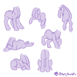 Size: 2308x2320 | Tagged: safe, artist:prettyshinegp, derpibooru import, oc, oc only, pony, lying down, prone, simple background, sketch, sketch dump, white background