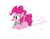 Size: 1442x1114 | Tagged: safe, artist:eels, derpibooru import, pinkie pie, earth pony, pony, clothes, female, mare, scarf, snow, snowfall, solo, striped scarf, tongue, tongue out