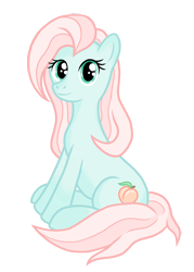 Size: 1000x1400 | Tagged: safe, artist:norlieth, derpibooru import, oc, oc only, earth pony, pony, 2023 community collab, derpibooru community collaboration, digital art, earth pony oc, female, full body, looking at you, mare, simple background, sitting, smiling, smiling at you, solo, transparent background