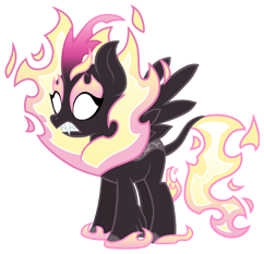 Size: 242x233 | Tagged: safe, derpibooru import, fluttershy, kirin, nirik, female, gameloft, kirin fluttershy, kirin-ified, simple background, solo, species swap, transparent background