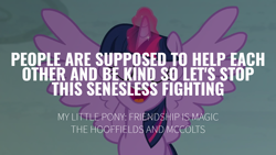 Size: 1920x1080 | Tagged: safe, derpibooru import, edit, edited screencap, editor:quoterific, screencap, twilight sparkle, twilight sparkle (alicorn), alicorn, the hooffields and mccolts, solo, spread wings, wings