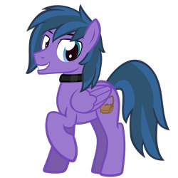 Size: 1200x1200 | Tagged: safe, artist:the smiling pony, derpibooru import, oc, oc only, oc:feather freight, pegasus, pony, .svg available, 2023 community collab, derpibooru community collaboration, grin, looking at you, smiling, solo, svg, vector