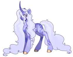 Size: 1280x997 | Tagged: safe, artist:twilightpriincess, derpibooru import, oc, oc only, pony, unicorn, female, magical lesbian spawn, mare, offspring, parent:fleur-de-lis, parent:princess luna, simple background, solo, transparent background