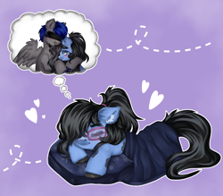 Size: 4000x3500 | Tagged: safe, artist:bizarre_pony, derpibooru import, commission, dream, sleeping