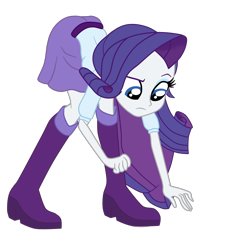 Size: 1900x1870 | Tagged: safe, artist:gmaplay, derpibooru import, rarity, equestria girls, equestria girls (movie), ass up, butt, face down ass up, simple background, solo, transparent background