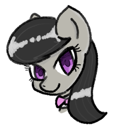 Size: 615x637 | Tagged: safe, artist:santito2k3, derpibooru import, octavia melody, earth pony, pony, bust, simple background, solo, white background