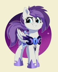 Size: 720x900 | Tagged: safe, artist:parlay, derpibooru import, oc, oc only, oc:silk shine, pegasus, armor, female, guardsmare, mare, night guard, royal guard, solo