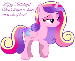 Size: 8000x6550 | Tagged: safe, artist:laszlvfx, derpibooru import, princess cadance, alicorn, pony, absurd resolution, female, lidded eyes, mare, simple background, smiling, solo, transparent background