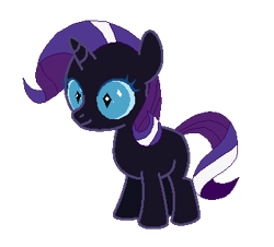 Size: 349x315 | Tagged: safe, artist:selenaede, artist:taionafan369, derpibooru import, nightmare rarity, oc, oc:elssa, pony, unicorn, series:the chronicles of nyx, series:the next generation, series:the nyxian alliance, base used, base:selenaede, female, filly, foal, horn, magical spawn, magical straight spawn, magically produced offspring, next generation, offspring, parent:prince blueblood, parent:rarity, parents:canon x canon, parents:rariblood, recolor, simple background, solo, transparent background, turquose iris, turquose sclera, unicorn oc