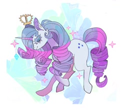 Size: 1144x1010 | Tagged: safe, artist:batthsalts, derpibooru import, rarity, pony, unicorn, ear piercing, female, piercing, solo