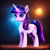 Size: 6144x6144 | Tagged: safe, derpibooru import, generator:stable diffusion, machine learning generated, twilight sparkle, unicorn twilight, pony, unicorn, female, mare, solo