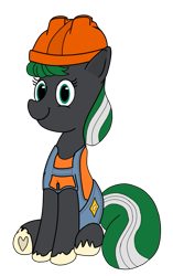 Size: 547x873 | Tagged: safe, artist:discordant creations, derpibooru import, oc, oc only, oc:exit ramp, earth pony, pony, female, mare, secret santa, simple background, solo, transparent background