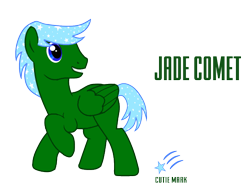 Size: 1083x809 | Tagged: safe, artist:discordant creations, derpibooru import, oc, oc only, oc:jade comet, pegasus, pony, male, pegasus oc, reference sheet, secret santa, simple background, solo, stallion, transparent background