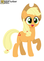 Size: 445x606 | Tagged: safe, artist:thread8, derpibooru import, applejack, earth pony, pony, cute, jackabetes, simple background, solo, transparent background