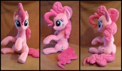 Size: 1587x919 | Tagged: safe, artist:littlefairyswonders, derpibooru import, pinkie pie, pony, irl, photo, plushie, solo