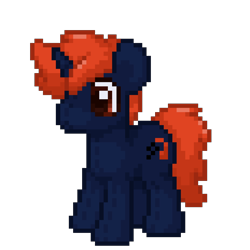 Size: 2000x2000 | Tagged: artist needed, safe, derpibooru import, oc, oc only, oc:fizakn catto, pony, unicorn, commission, male, pixel art, plushie, simple background, solo, stand, transparent background, ych result