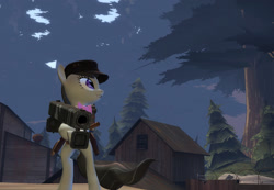 Size: 1565x1080 | Tagged: safe, derpibooru import, octavia melody, earth pony, pony, 3d, gmod, solo, team fortress 2