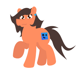 Size: 3125x3125 | Tagged: safe, artist:epsipep, artist:ethanepsc4, derpibooru import, oc, oc only, oc:robertapuddin, earth pony, pony, 2023 community collab, derpibooru community collaboration, jewelry, simple background, smiling, solo, transparent background