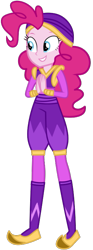 Size: 287x772 | Tagged: safe, derpibooru import, pinkie pie, equestria girls, movie magic, spoiler:eqg specials, female, simple background, solo, transparent background, vector