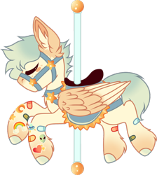 Size: 786x879 | Tagged: safe, artist:mourningfog, derpibooru import, oc, oc only, oc:berry crunch, pegasus, pony, bandaid, ear fluff, ears, simple background, solo, transparent background