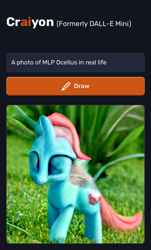 Size: 780x1288 | Tagged: safe, derpibooru import, machine learning generated, ocellus, changedling, changeling, craiyon, dall·e mini, female, grass, irl, photo, realistic, solo
