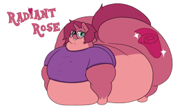 Size: 5598x3574 | Tagged: safe, artist:nocom, oc, pony, unicorn, fat, fat fetish, morbidly obese