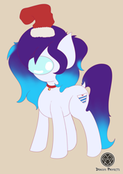 Size: 4961x7016 | Tagged: safe, artist:draconightmarenight, derpibooru import, oc, oc:anykoe, earth pony, pony, among us, christmas boot, clothes, colored sketch, monthly reward, solo, suit, white pony