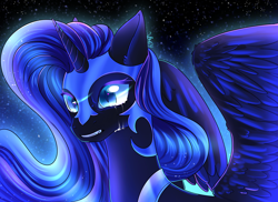 Size: 3300x2400 | Tagged: safe, artist:virtualb0y, derpibooru import, nightmare moon, alicorn, pony, crying, female, solo