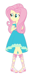 Size: 2300x4742 | Tagged: safe, artist:gmaplay, derpibooru import, fluttershy, equestria girls, clothes, simple background, solo, transparent background