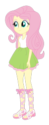 Size: 1700x4314 | Tagged: safe, artist:gmaplay, derpibooru import, fluttershy, equestria girls, clothes, simple background, solo, transparent background