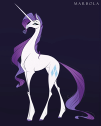 Size: 1744x2160 | Tagged: safe, artist:marbola, derpibooru import, rarity, pony, unicorn, solo