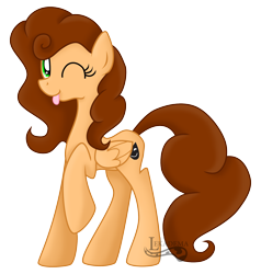 Size: 2000x2100 | Tagged: safe, artist:lekadema, derpibooru import, oc, oc only, pegasus, simple background, solo, tongue, tongue out, transparent background